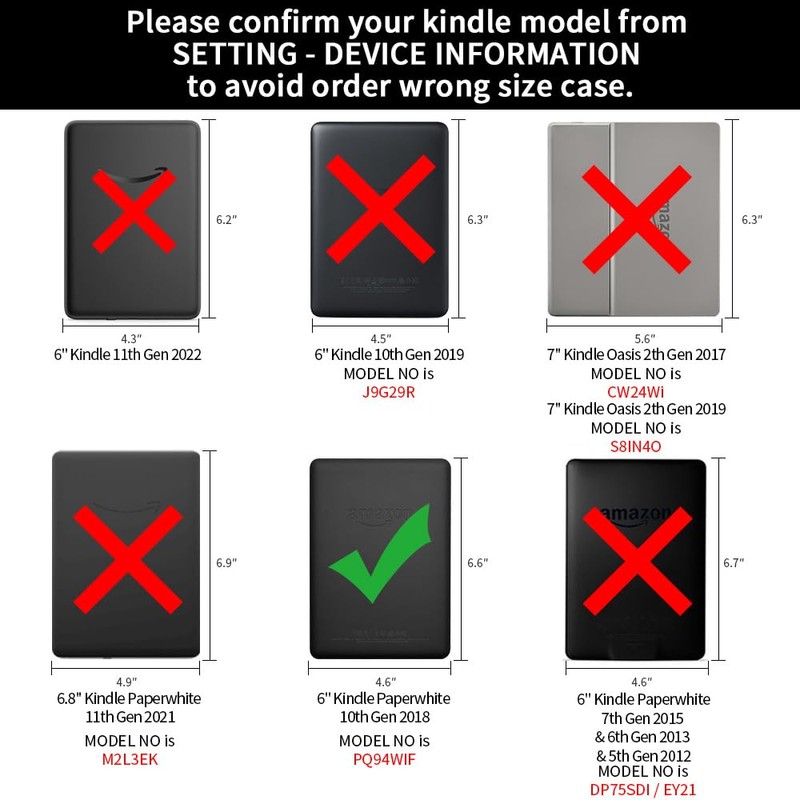 Youngme 2-Pack Anti-Glare (Matte) Screen Protector for 6" Kindle Paperwhite