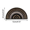 Tiardey Protractor, Precision Marking Tool, Stainless Steel Angle Measuring Protractor,