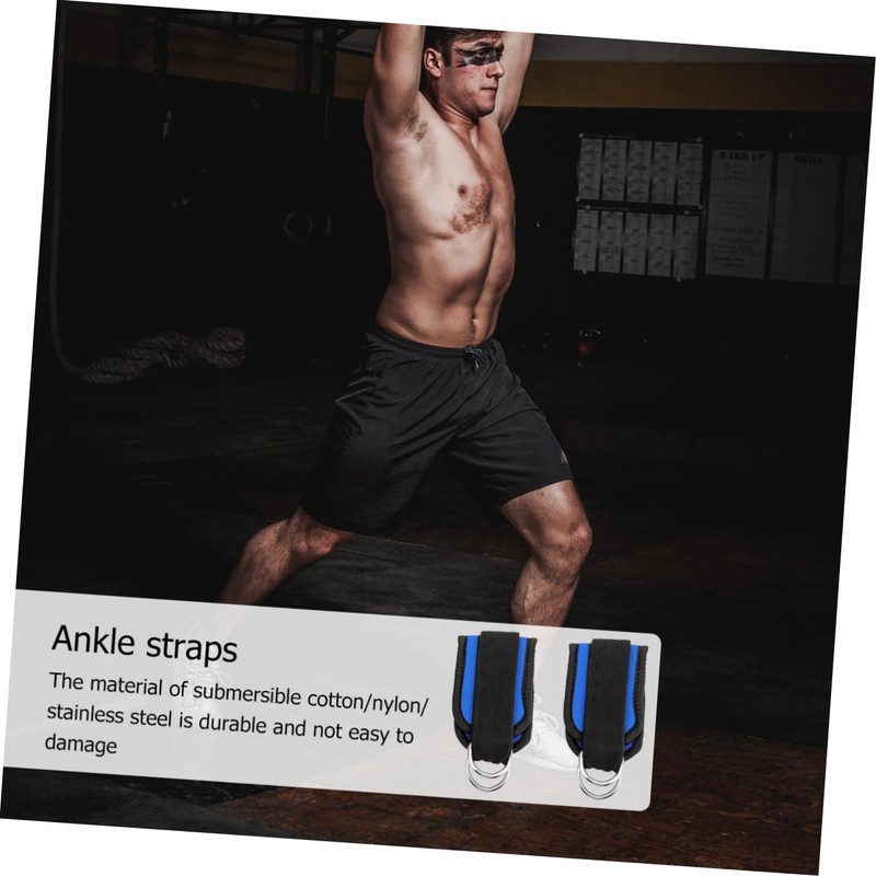 BESPORTBLE Cable Machine Ankle Straps 2 Pack D-Ring Ankle Belt