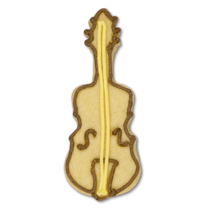 Violin Städter Cookie Cutter 8.5 CM Stainless Steel Cutter