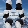 WALBOX Winter Neck Warmer Men Women Knitted Fleece Windproof Motorcycle