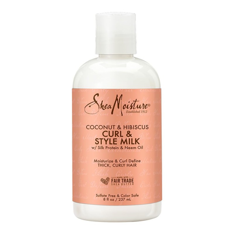 Shea Moisture Coconut & Hibiscus Curl & Style Milk 8