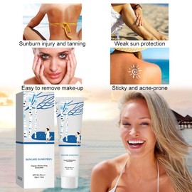 MINGRUO Gesicht Sonnenschutz, Langanhaltender UV-Schutz, Reisegröße Sonnenschutz, Gesicht Sonnenschutzlotion, Starker UV-Schutz, Feuchtigkeitsspendend