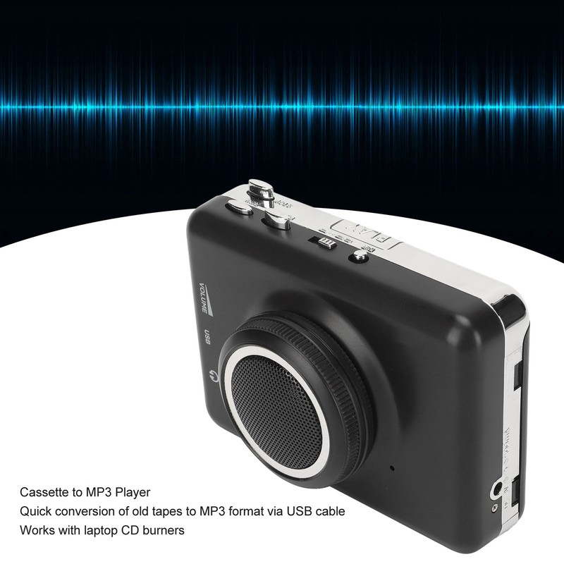 Cassette to MP3 Converter Retro HiFi Stereo USB Cassette Tape