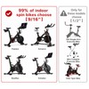 Nezylaf Exercise Bike Pedals with Straps - 9/16" Dual Compatibility
