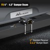 Nilight RV Bumper Hitch Receiver Fits for 4-4.5 inches Beams
