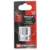 Facom SC.S Socket 0.5-Inch 12-Sided 24 mm Rouge et Noir