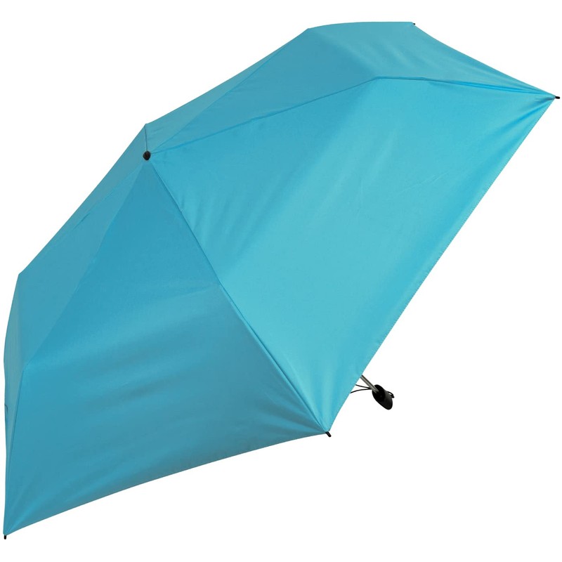 Knirps AS.050 Pocket Umbrella Slim Small Manual, Lucky blue, Sleek,