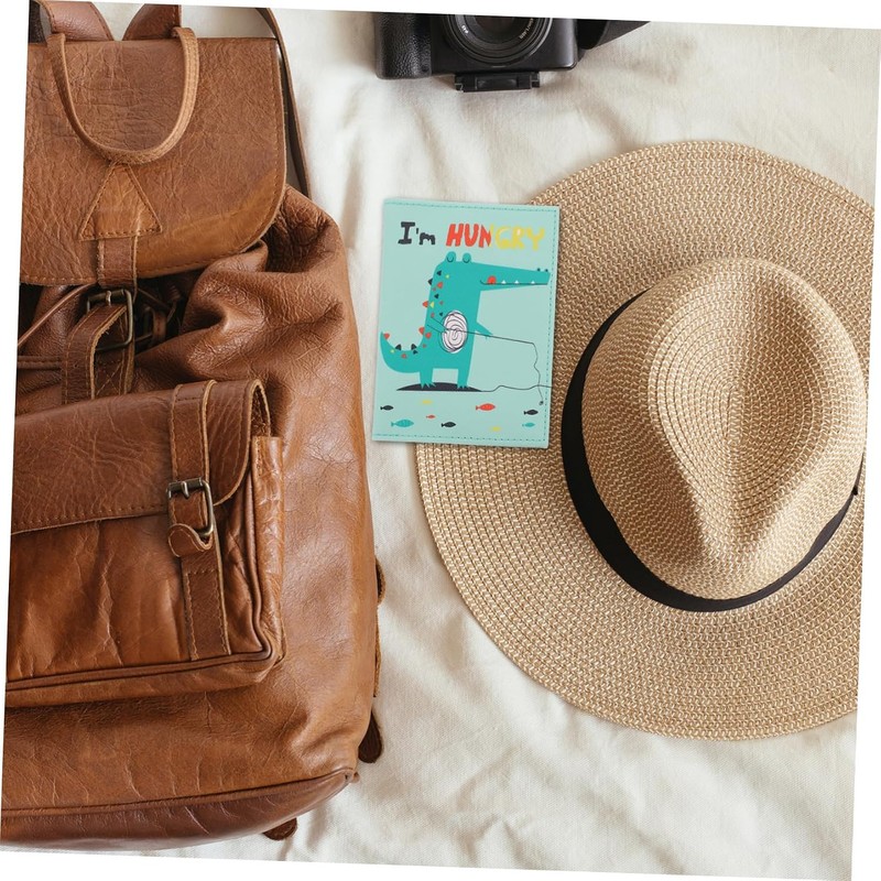 Funda para Pasaporte Mexicano de Viaje en Cuero Pu Verde