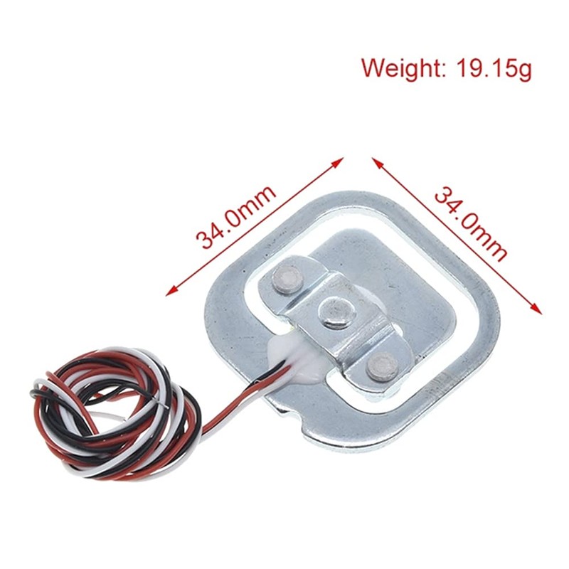 Ren He HX711 Module + 4pcs 50Kg Body Load Cell