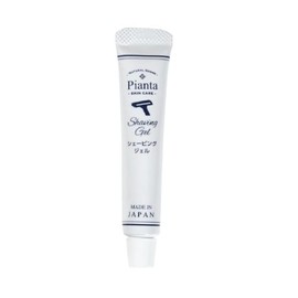 GemiD Pianta Shaving Gel, 0.2 oz (7 g), 100 Pieces, OP Bag, Tube Type, Division, Commercial Use, Business Trips, Bulk Purchase, Hotel, Amenities, Shaving