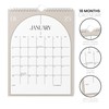Calendar 2025 - Vertical 8.5x11 2025 Wall Calendar Runs Until