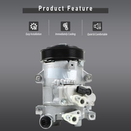 AC Compressor with Clutch Replacement for Corolla 1.8L 2011-2014
