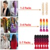 Herina Green Braiding Hair For Braids One Pack Jumbo Fake