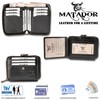 MATADOR Granada Genuine Leather Wallet with All-Round YKK Zip, Nappa