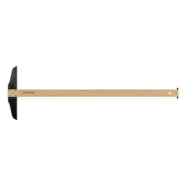 Alumicolor Wood/Acrylic Calibrated T-Square for Art, Framing & Drafting, Natural Wood Color, 36IN