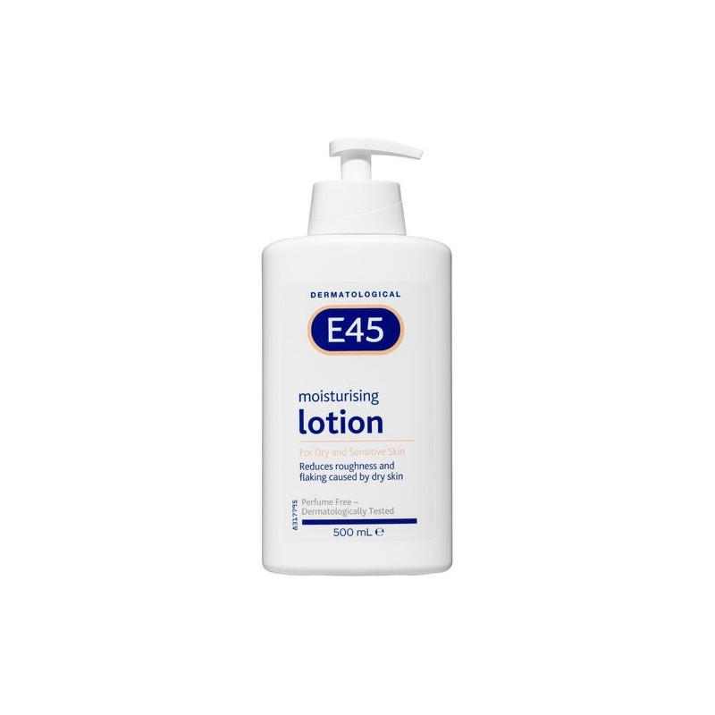 E45 Moisturising Lotion for Dry and Sensitive Skin 500mL