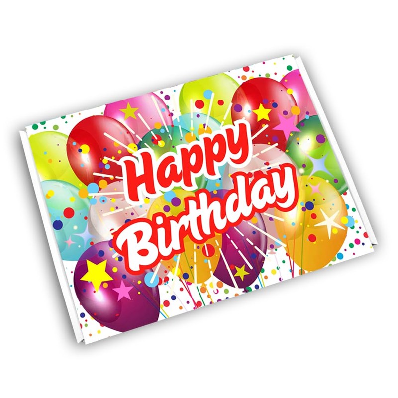 Jelly Snakes Gift Box Hamper Birthday Present (BIRTHDAY MULTI COLOURED)