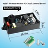 Vanshly 91367 RV Water Heater PC Control Board Replace for