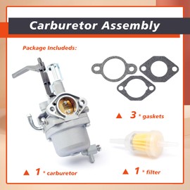 Mhrxusd Carburetor Assembly Compatible with Ridgid RD8000 8000 Watts Generator Parts Replacement for Subaru Powered