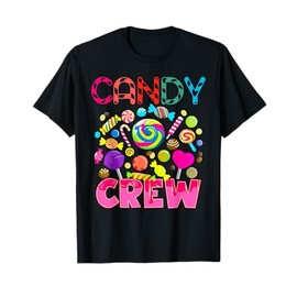 Candy Crew Candy Costume Women Candy Land Kids Sweetie T-Shirt