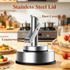 DAWZMR 2-Pack Glass Oil Dispenser Bottle with Stainless Steel Spout,