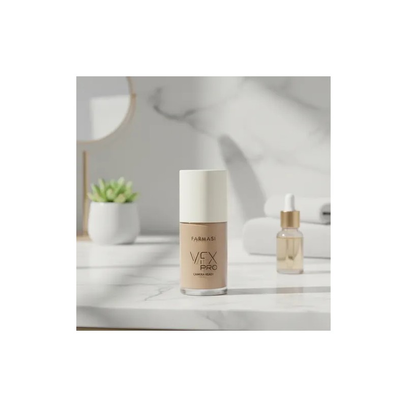 Vfx Pro Fundation Base De Maquillaje Liquida Beige 12