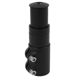 Hawpasy Bicycle Height Adapter 12 cm, Aluminium Riser for Mountain Bike, Trekking & City Bikes, Adjustable, Stable, Ergonomic