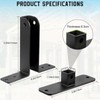 Pergola Roof Riser Stainless Steel Roof Riser Brackets for Patio
