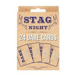 Henbrandt Stag Night Dare Cards, Pack of 24