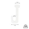 Sliding Hooks in White for Picture Rails Gallery Rails -