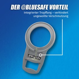 MaJoCompTec® ADBLUESAFE Fuel Cap Fuse, Tank Fuse for AdBlue Fuel Cap Lid, Accessories Box Truck, Camping, Motorhome (Plastic Grey, Fuse Boxer + Jumper + Ducato)