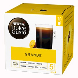 NESCAFÉ Dolce Gusto Grande Coffee Pods, 30 Capsules (30 Servings)
