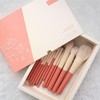 Brotevity Makeup Brush Set 12 Facial Brushes Portable Easy Storage