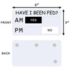Dog Feeding Reminder Sign, Have I Been Fed Symbol, Pet