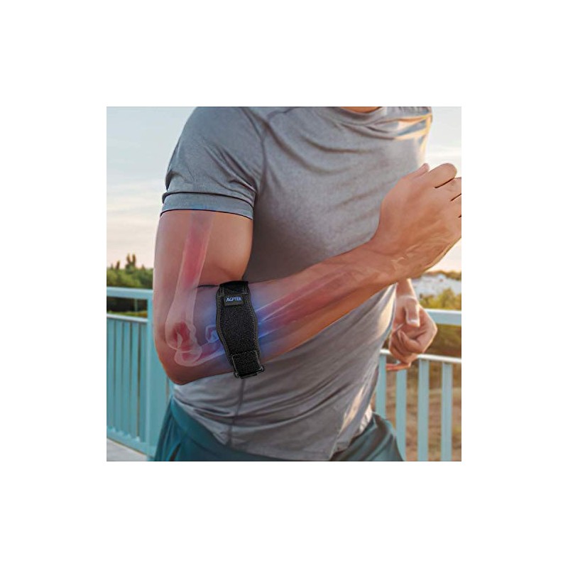 AGPTEK - Codera para tendinitis y codo de tenis, 2