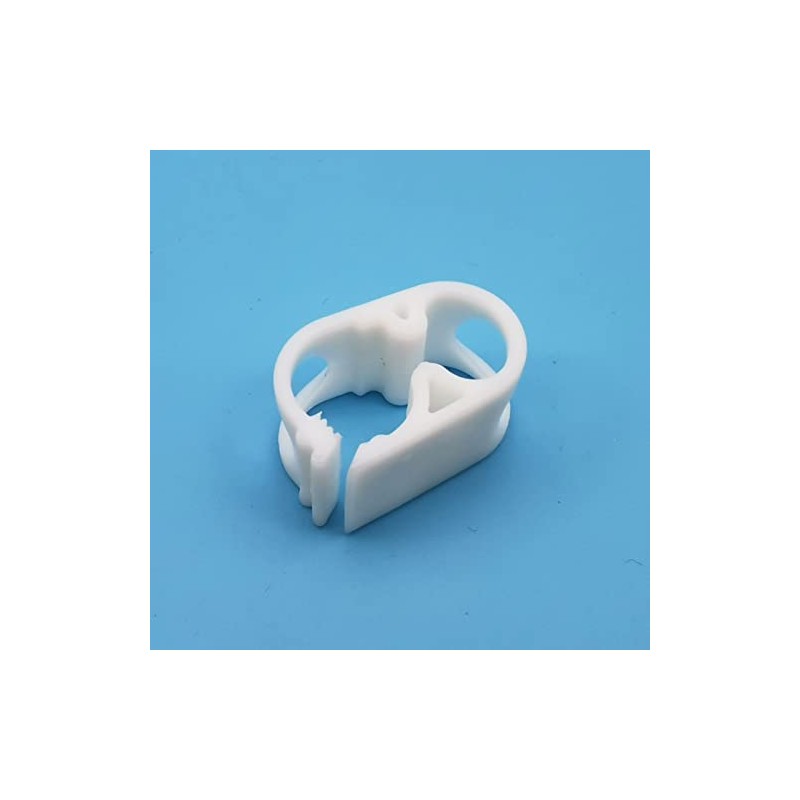 JEESHAN 5pcs High Temperature Resistant Hose Clamps 3-6mm Adjustable Plastic