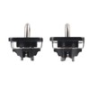 2pcs Stainless Steel Bull Ring Truck Bed Side Tie Down