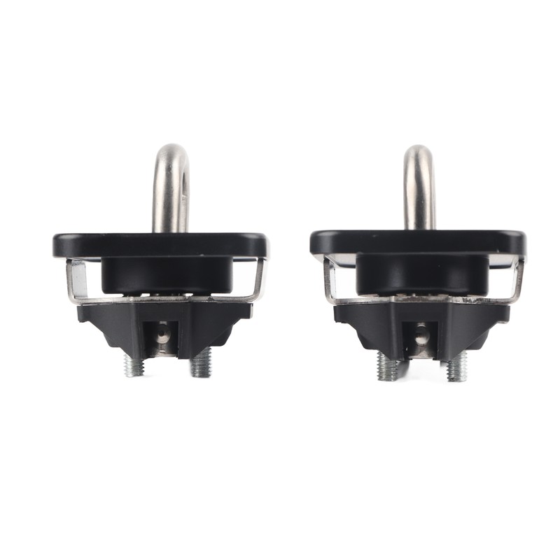 2pcs Stainless Steel Bull Ring Truck Bed Side Tie Down