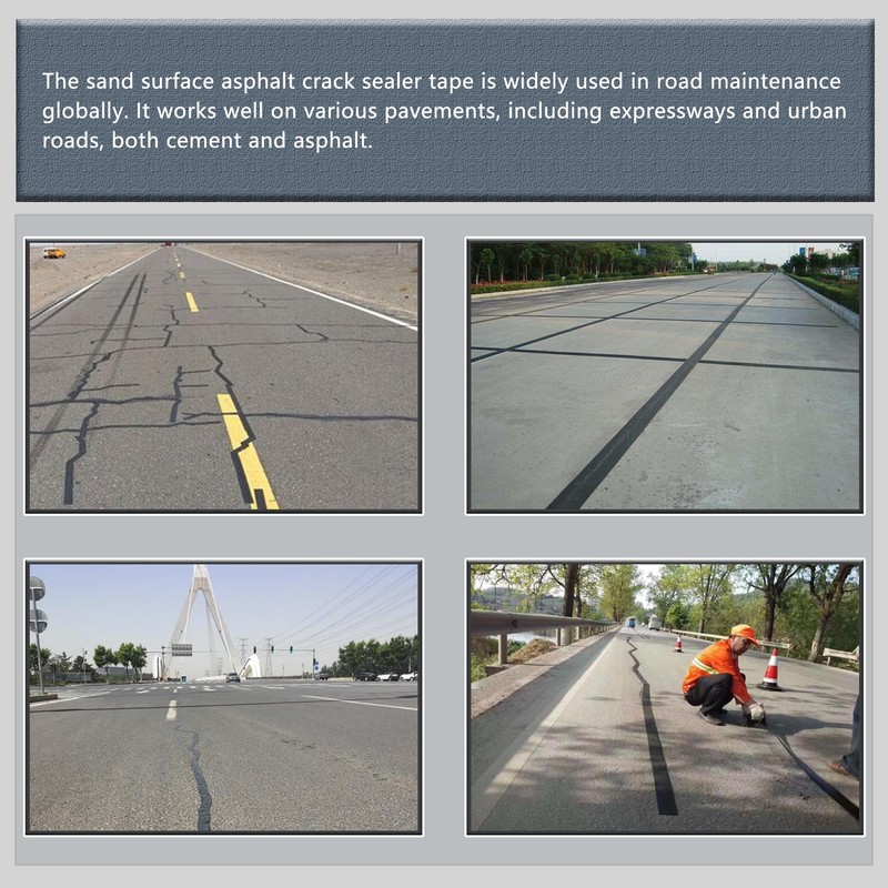 Vaotais Innovative Upgraded Asphalt Crack Sealer and Joint Repair Tape