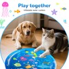 Irsnianianfa Pet Water Bed,Upgraded Thickened Water Sensory Play Mat with