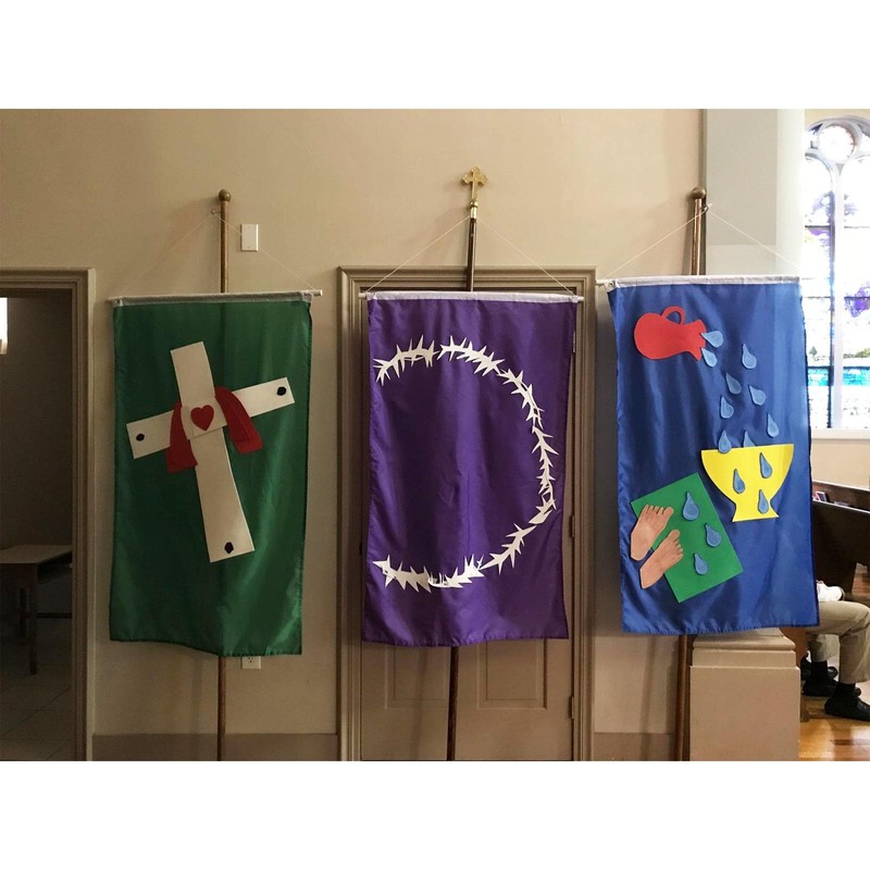 TOPFLAGS Solid Blue Flag BlanK Flags 2x3 Ft Create Your