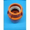 Dura-Line (1) DURA-LINE 20001847 2" PUSH LOCK COUPLER ORANGE MOLDED