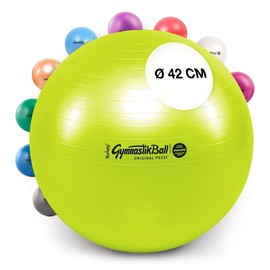 PEZZI Maxafe Original Gymnastics Ball Fitness Ball Sitting Ball 42 cm Lime Green