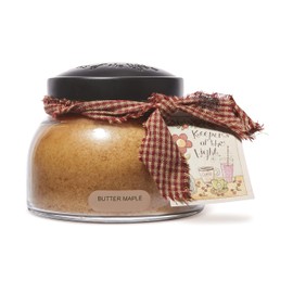 A Cheerful Giver Butter Maple Toddy 22 oz. Mama Jar Candle, 22oz, Cream
