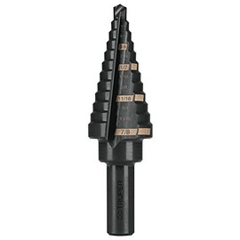 Truper BES-12, Broca escalonada óxido negro 12 escalones 3/16" a 7/8"