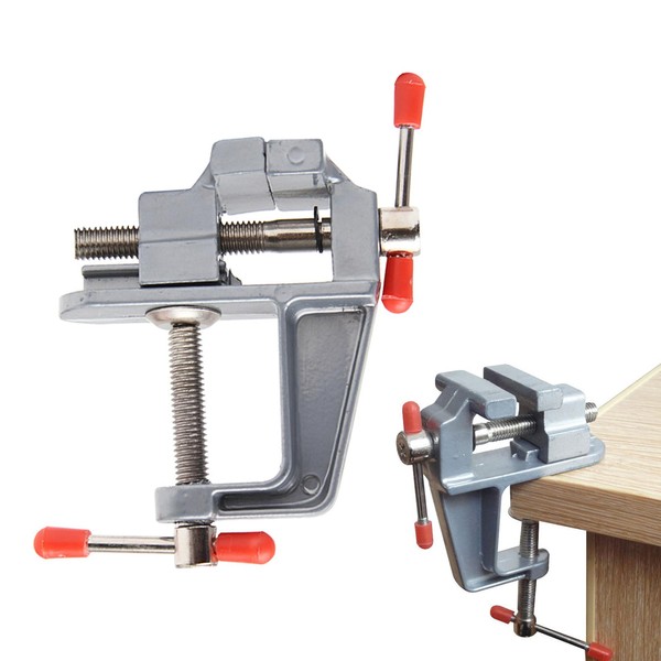 Nuqin Mini Bench Vice Table Clamp Small Bench Vise for
