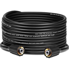 COYARDOR Pressure Washer Hose 25ft Kink Resistant Power Washing Replacement Hose