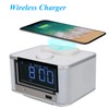 Bluetooth Speaker Player Radio Wireless Charging Digital Alarm Clock