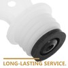 DOITOOL 2pcs Hot Water Bag Sealing Plugs Rubber Hot Water